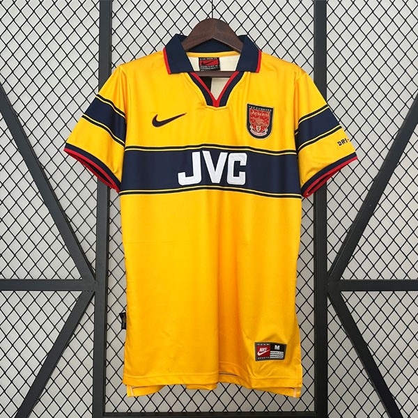 Tailandia Camiseta Arsenal Segunda Equipación Retro 1997 1999